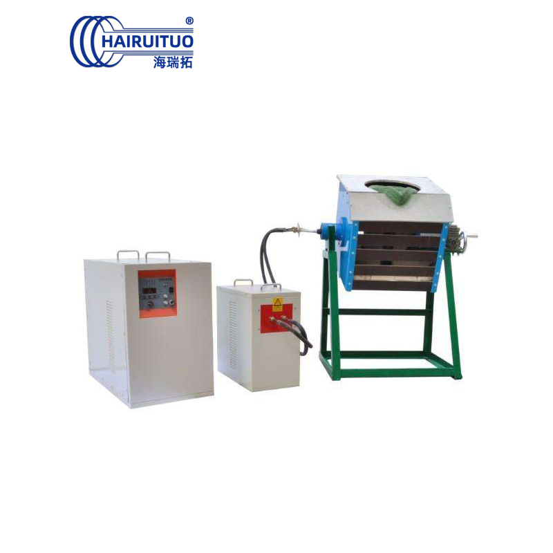 Small medium frequency induction melting furnace - dumping medium frequency melting electric furnace equipment